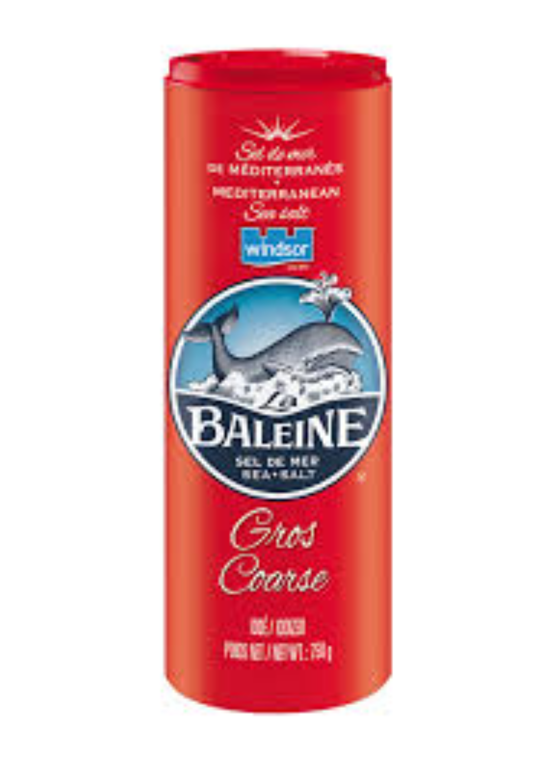 LA BALEINE COARSE SEA SALT IODATED 600G